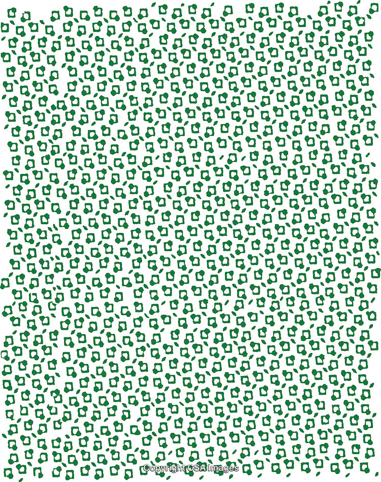 Green Abstract Pattern Featuring Organic Shapes in a Repetitive Design