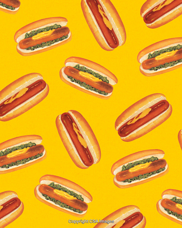 Pattern of Hot Dogs