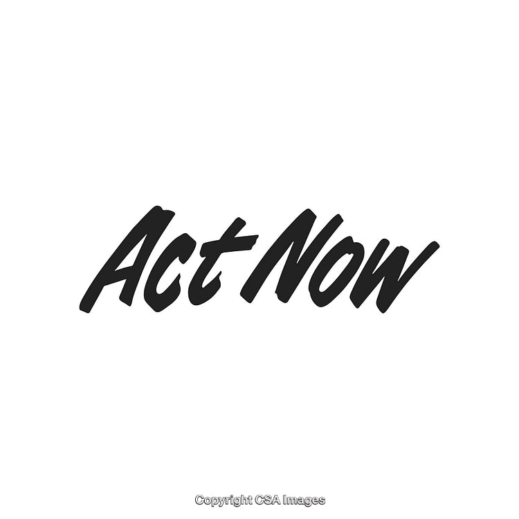 Inspirational Call to Action Text Highlighting Motivation and Immediate Action