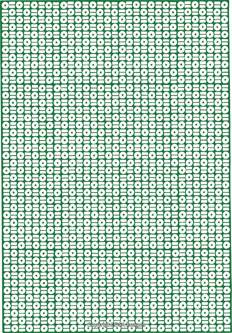 Abstract Green And White Geometric Pattern Background Design