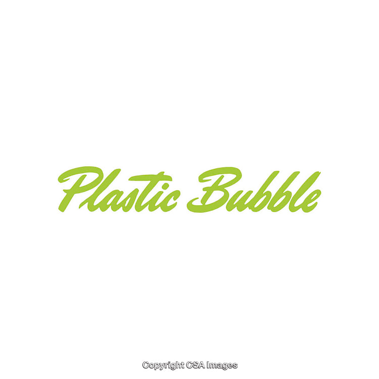 Green Script Text Graphic on White Background