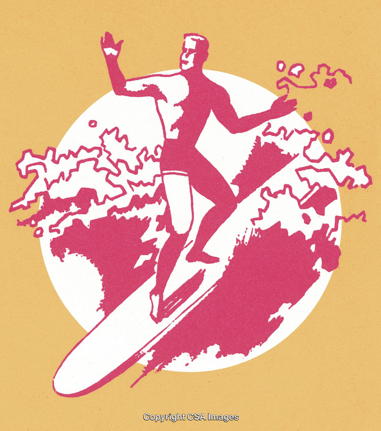 Man Surfing