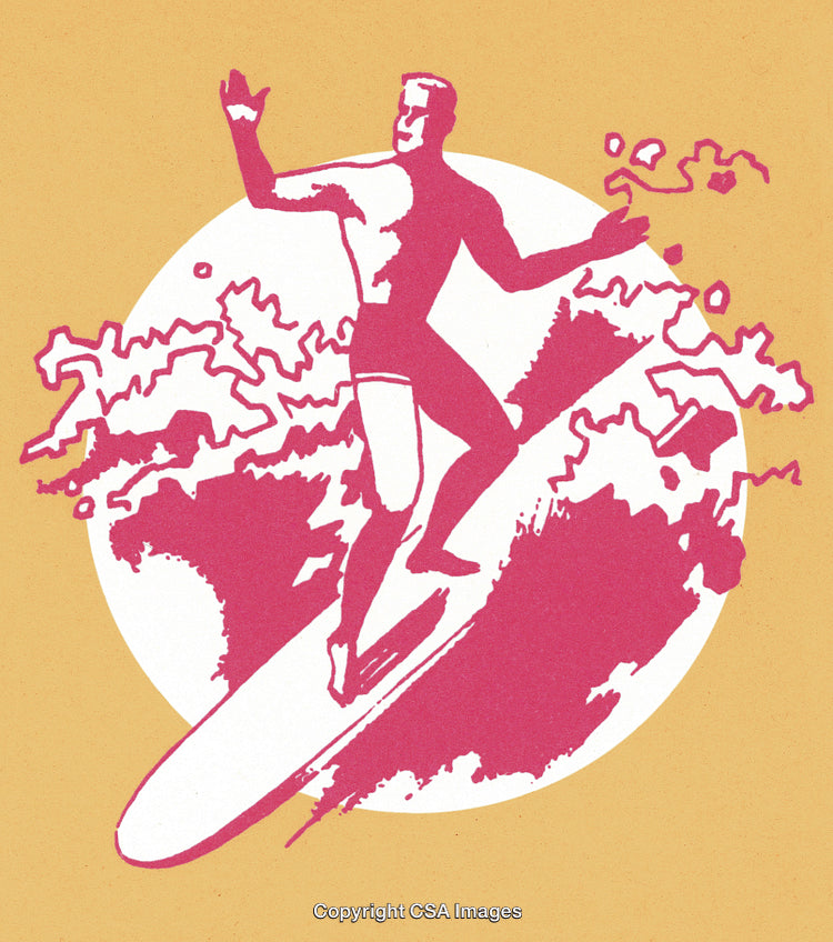 Man Surfing