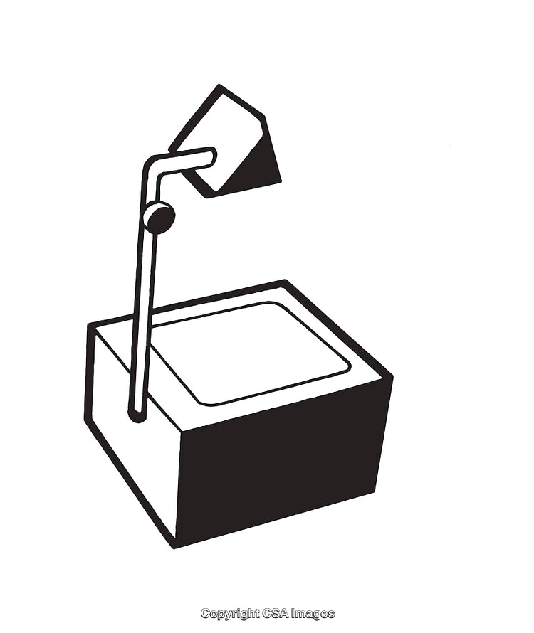 Black And White Line Art Illustration of a Simple Geometric Object