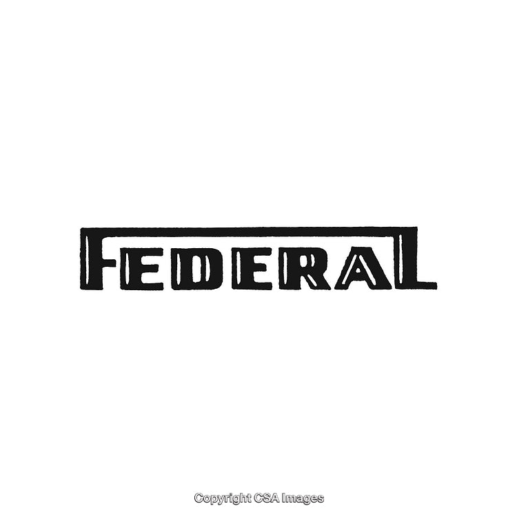 Stylized Black and White Logo Design with Rectangular Letter Outline