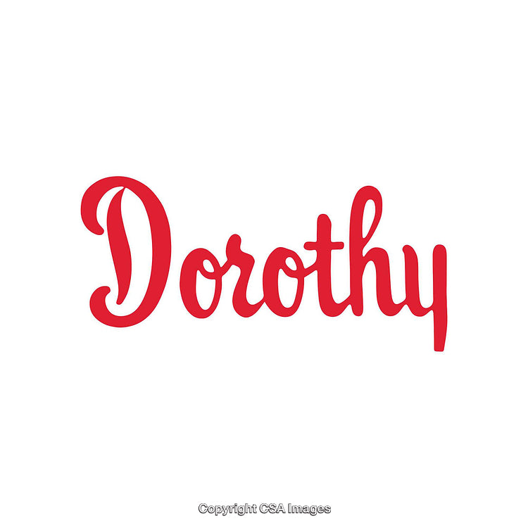 Stylish Red Script Typography on Clean White Background Artwork
