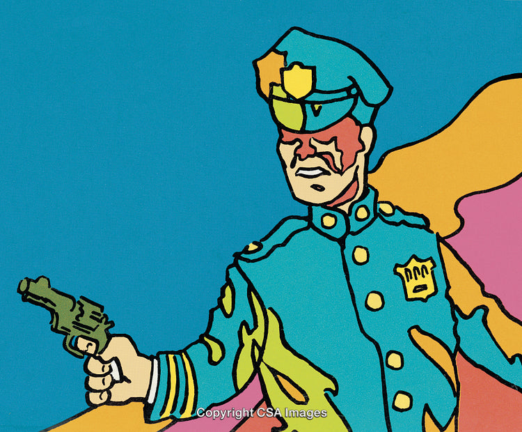 Stylized Policeman