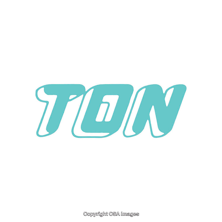 Stylized Typography Design Featuring Bold Aqua Letters in Dynamic Style