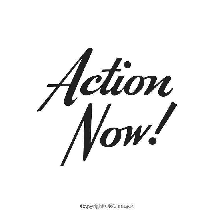 Inspirational Call to Action in Bold and Elegant Typeface Design