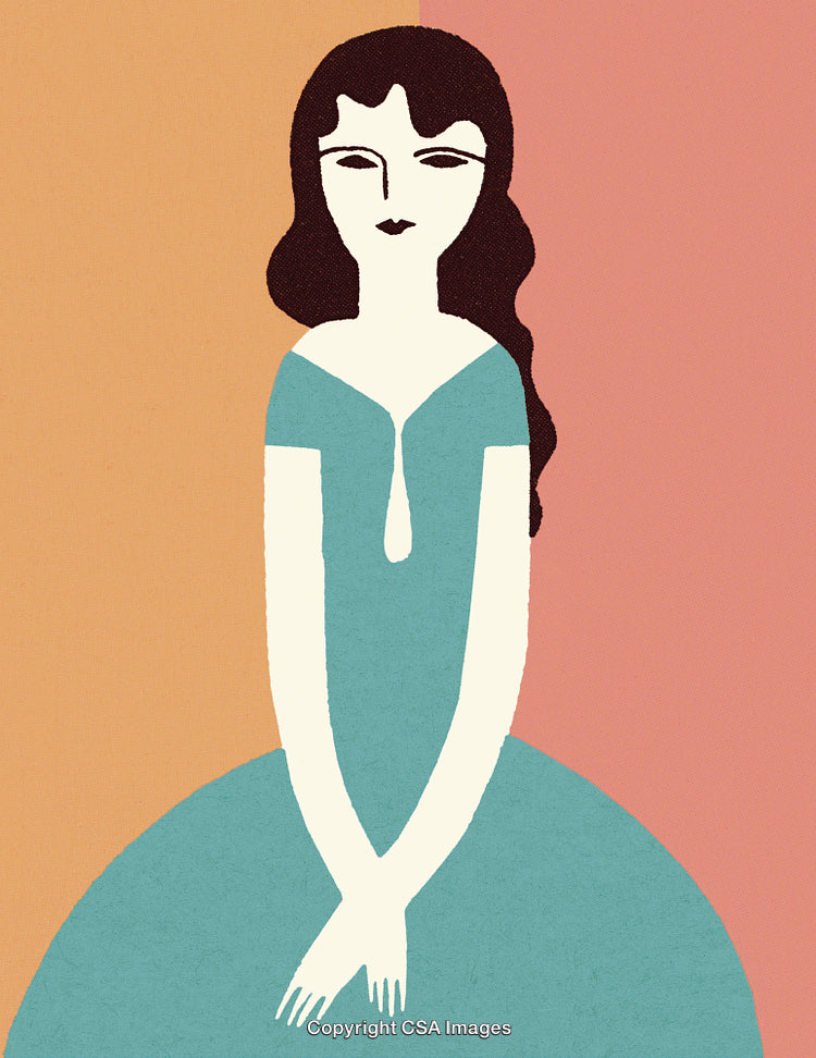 Woman Wearing a Dress