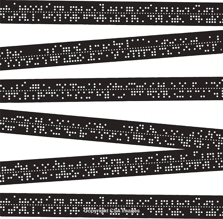 Abstract Black and White Dot Pattern with Geometric Design Elements