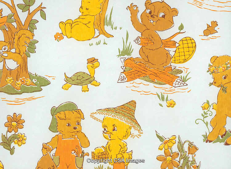 Baby animal pattern