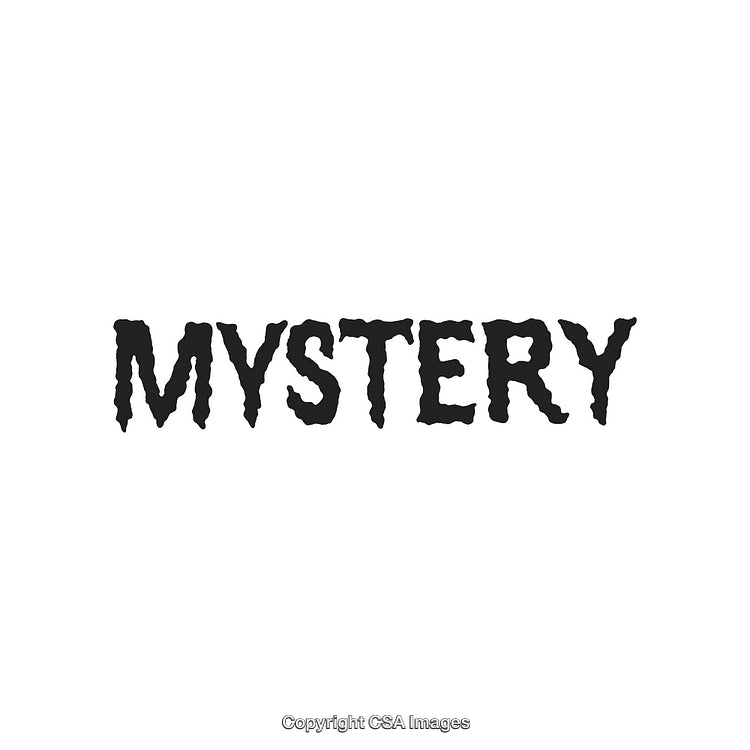 Mysterious Text with Unique Typography on a Minimal White Background