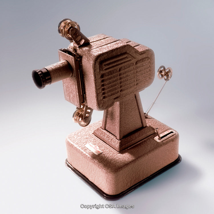 Vintage Style Toy Movie Projector in Matte Finish