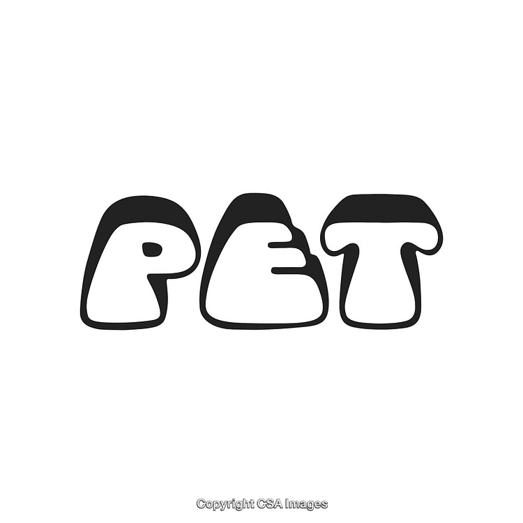 Stylized Black And White Word Logo Featuring The Term 'Pet'