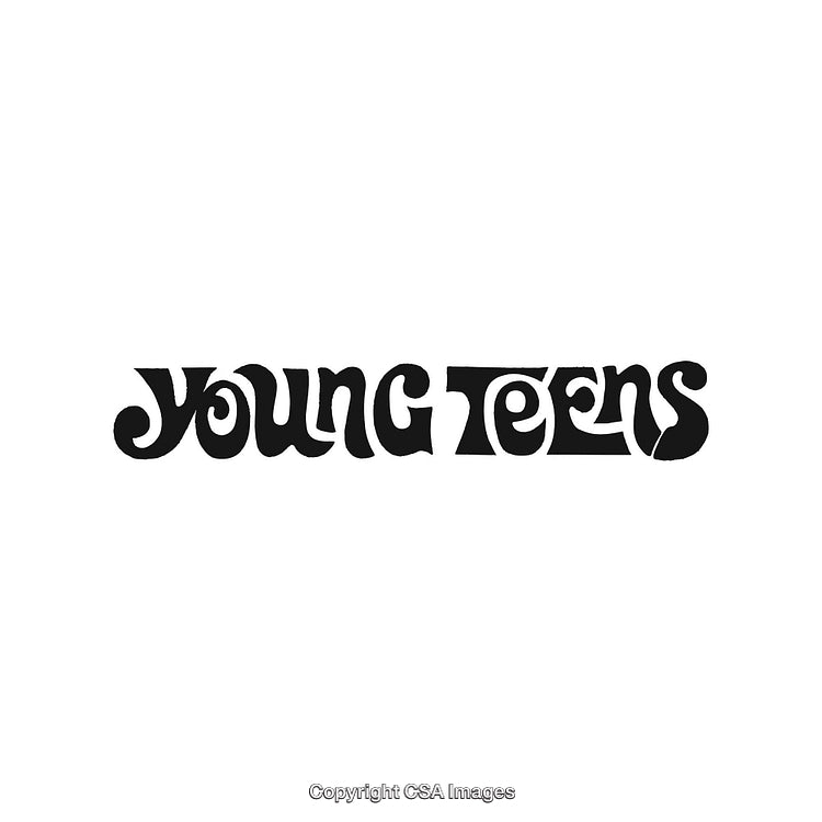 Stylized Retro Font Design with Bold Lettering for Youth-Oriented Concepts