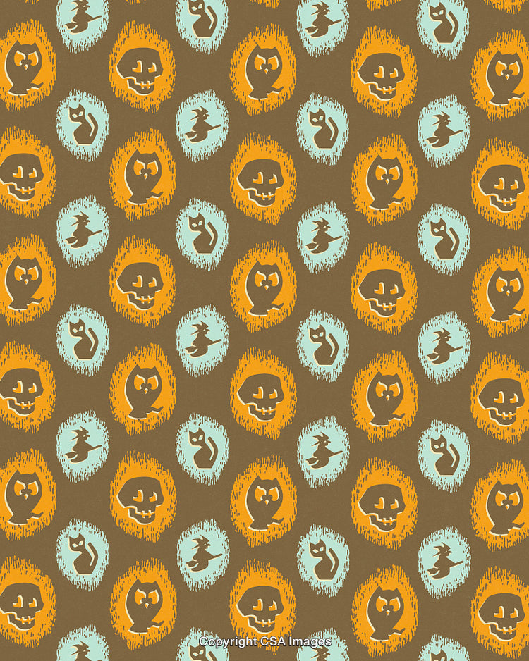 Halloween pattern