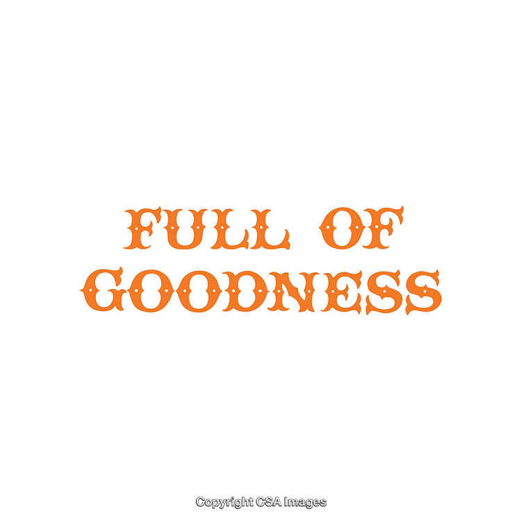 Retro Orange Motivational Word Art on White Background