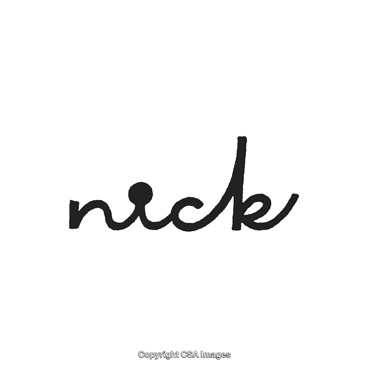 Stylized Black Handwritten Logo Featuring Minimalistic Lettering Design