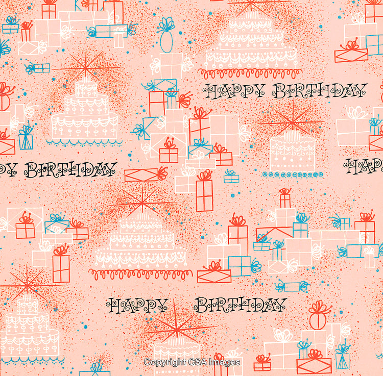 Happy Birthday pattern