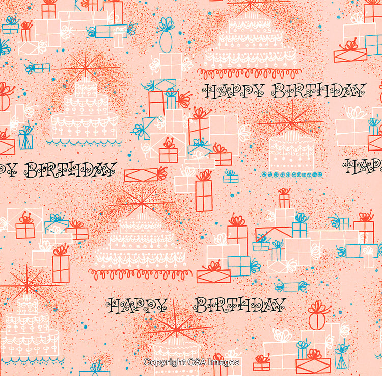 Happy Birthday pattern
