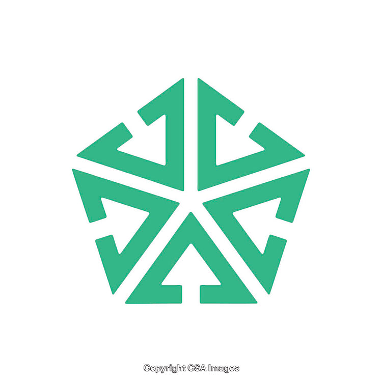Geometric Symmetry in Green Arrow Shape Design