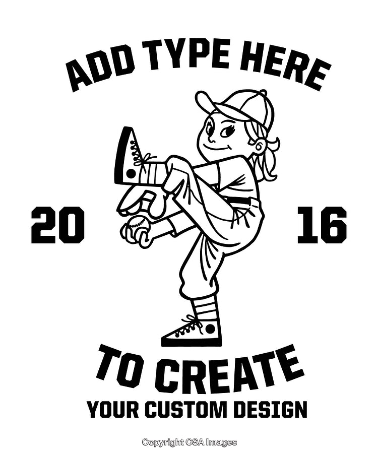 Softball Player Design Format