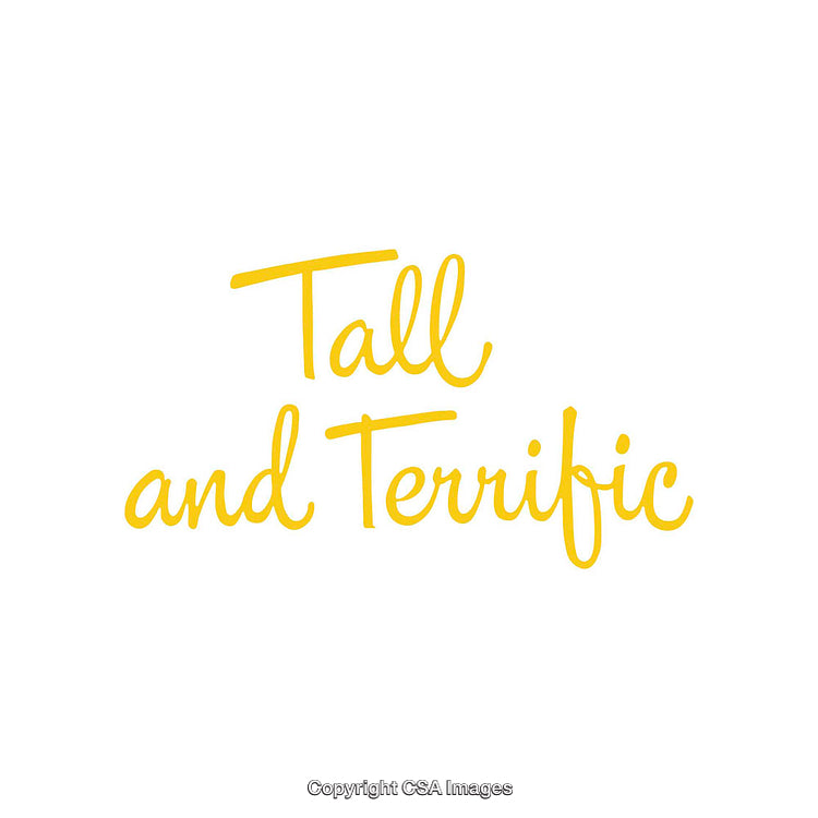 Stylish Script Text Design with Positive Words in Bold Yellow