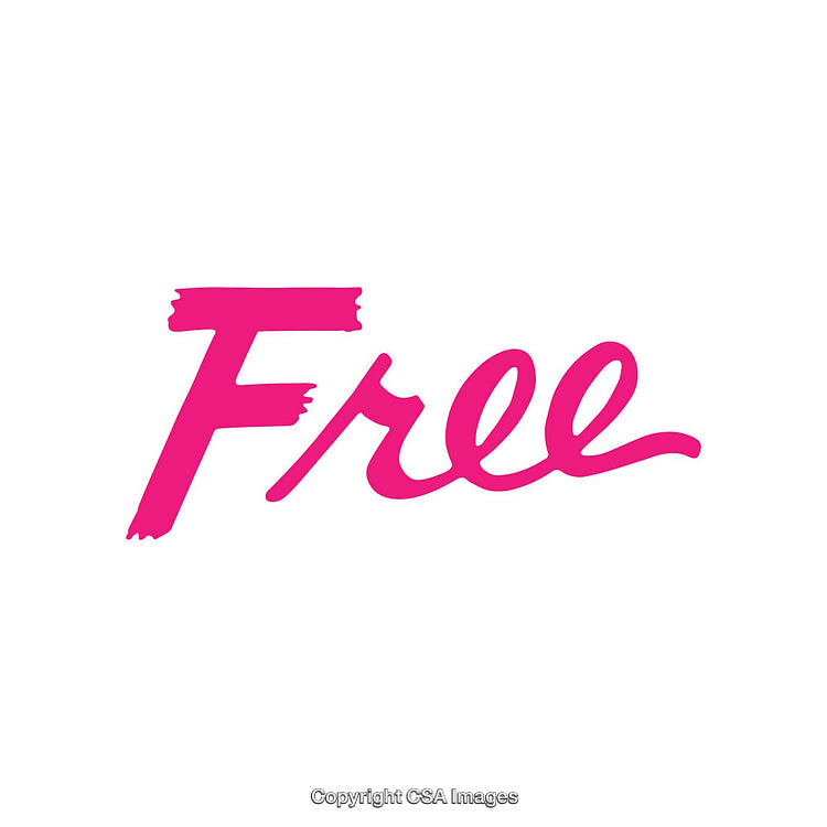 Bold Handwritten Pink Free Text with Elegant Style