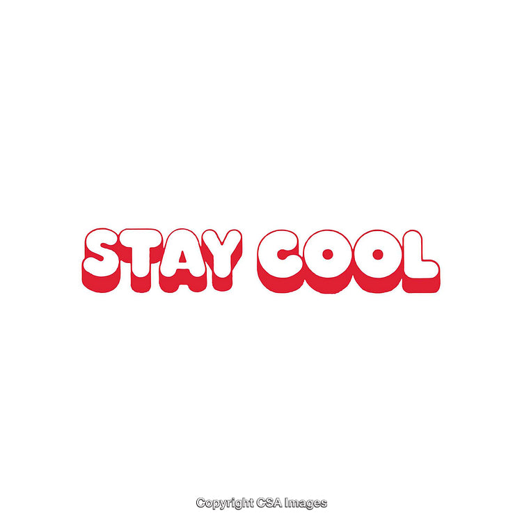 Bright Red Text with an Inspiring Positive Message in Bold Text