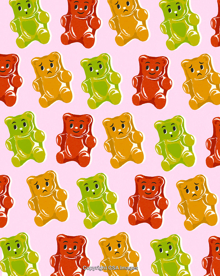 Pattern of Gummy Bears