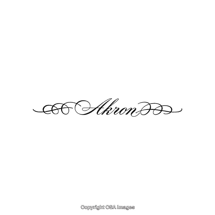 Elegant Calligraphy Text with Decorative Swirls on a White Background