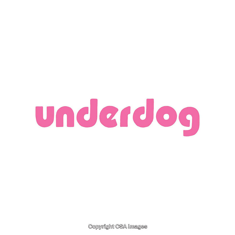 Minimalistic Pink Underlined Text on a White Background