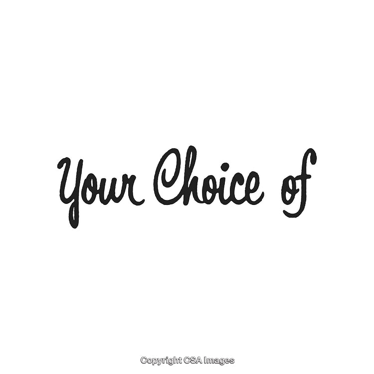 Your Choice of Motivational Handwritten Text Illustration on White Background