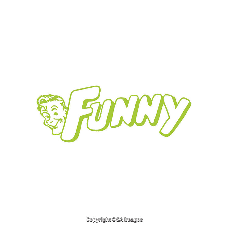 Retro Styled Funny Typography With Whimsical Design and Green Color Palette