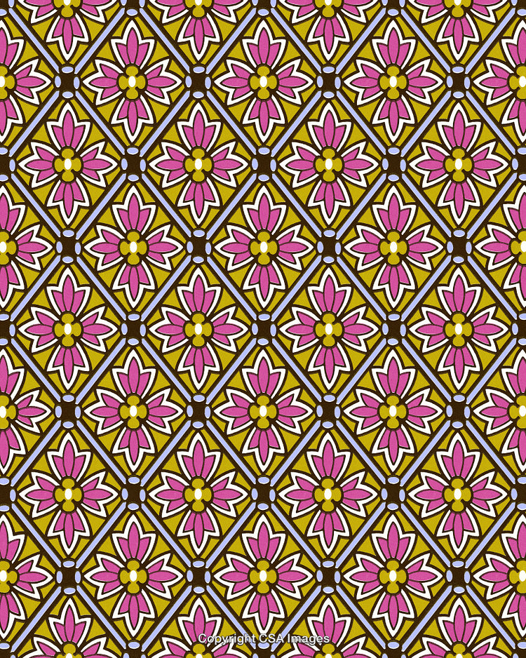 Floral Diamond Pattern