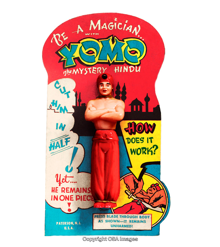 Vintage Magic Toy With Bright Colors and Fun Illustrative Design