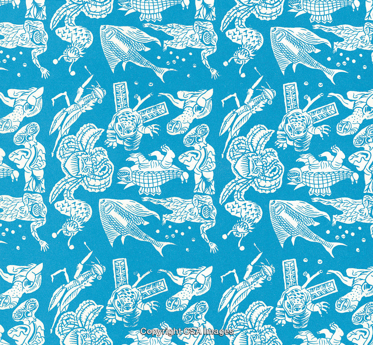 Sea creature pattern