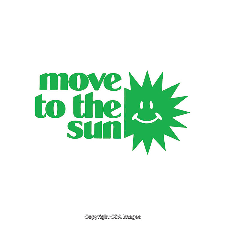 Green Themed Motivational Design Featuring Sun and Positive Text