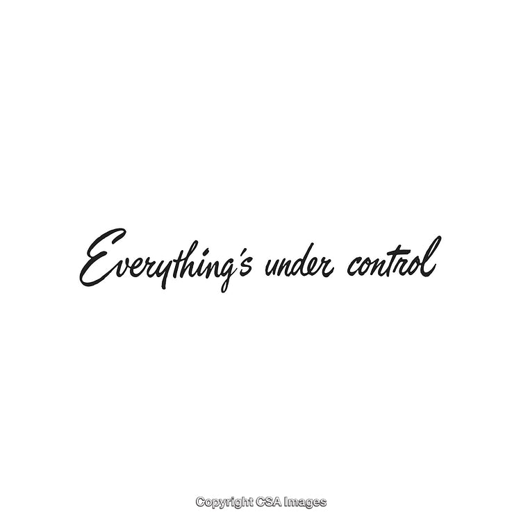 Motivational Quote Appearance Expressing Assurance and Confidence in Black Font Style