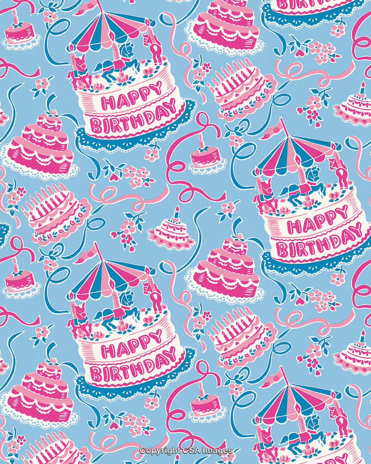 Birthday Cake Pattern