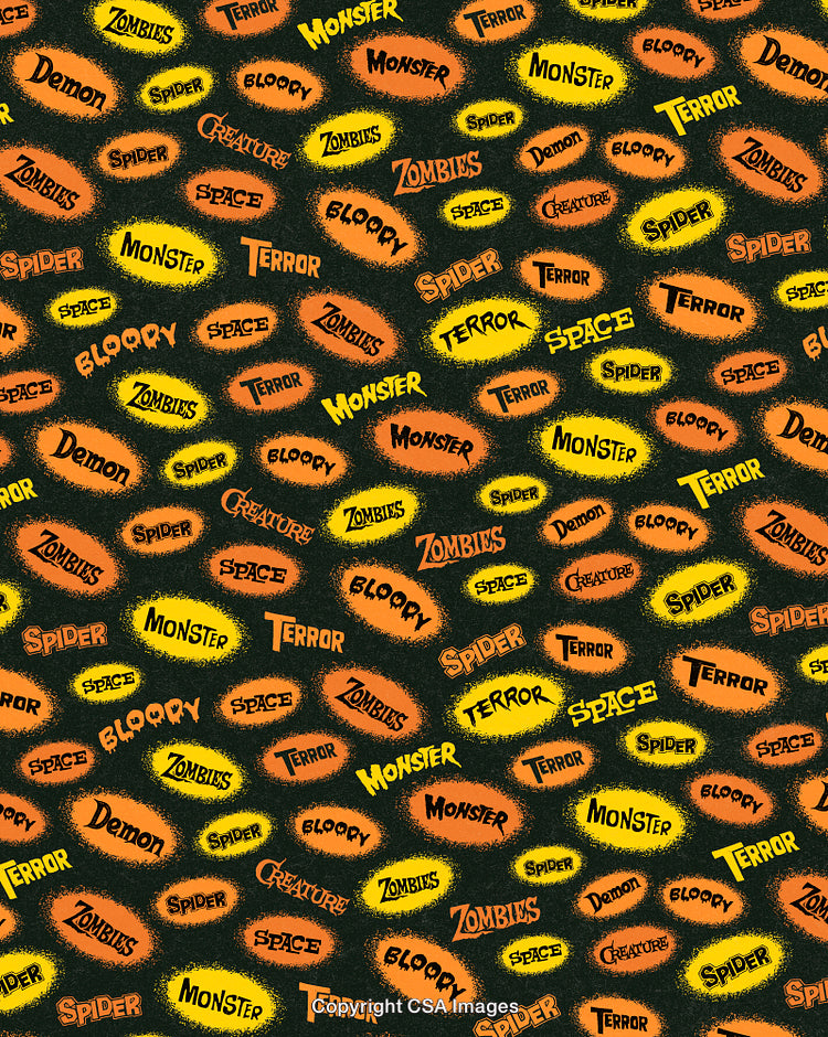 Halloween pattern
