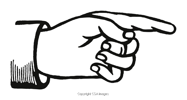 Finger Pointing That Way T22952 CSA Images