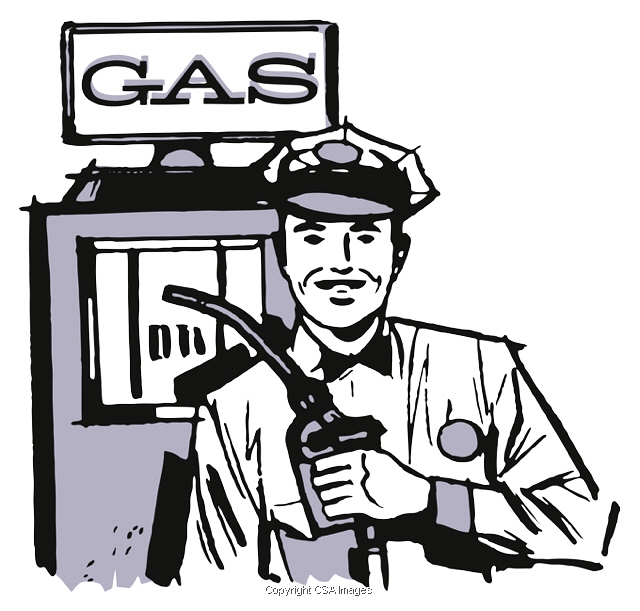 Gas Station Attendant At Pump Csa Images