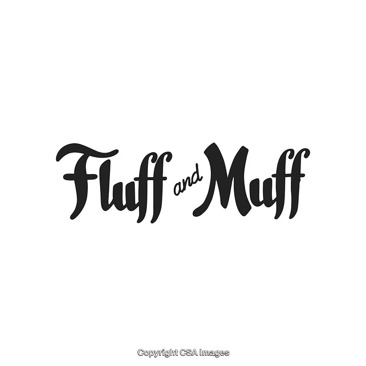 Creative Stylish Logo Design Featuring Fluff and Muff in Elegant Font