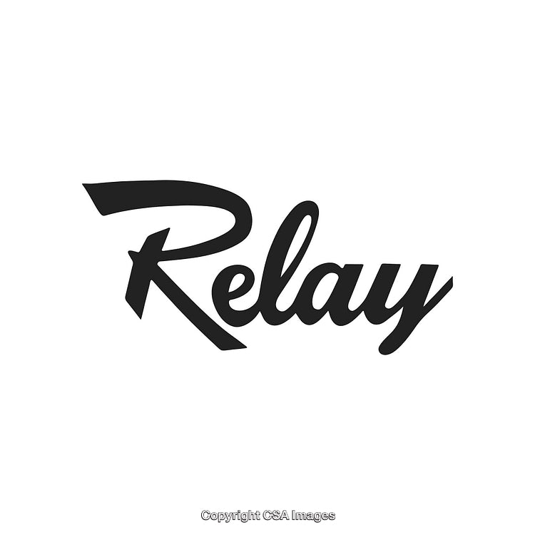 Stylized Script Text Logo Design on White Background