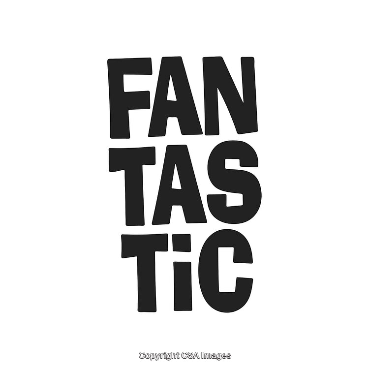 Fantastic Text Displayed Boldly in a Modern and Creative Typography Design