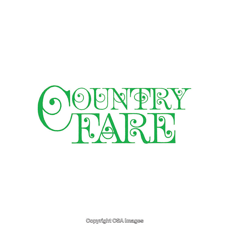 Retro Green Typeface Display with Decorative Swirls and Flourishes