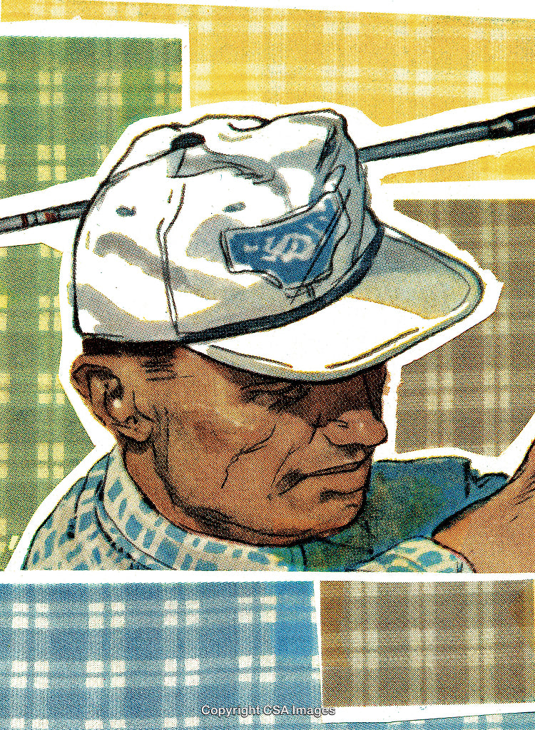 Golfer Wearing a Cap