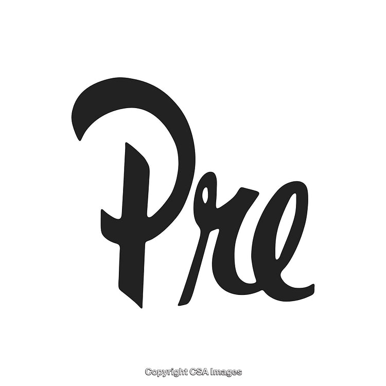 Elegant Hand-Drawn Script Text Design in Monochrome Style on White Background